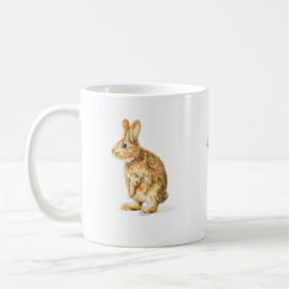 Caneca De Café Fluffy Bunny -