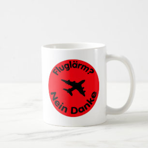 Caneca De Café Fluglärm? Nein Danke