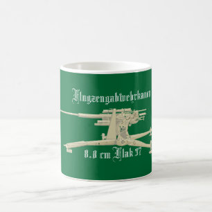 Caneca De Café Flugzeugabwehrkanon Flak 88
