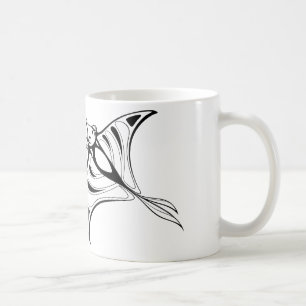 Caneca De Café Fluidez e simetria natural, formas orgânicas