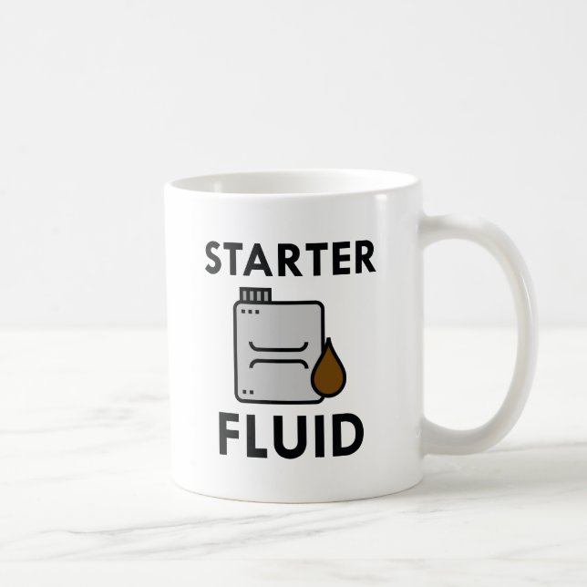 Caneca De Café Fluido de Arranque (Direita)