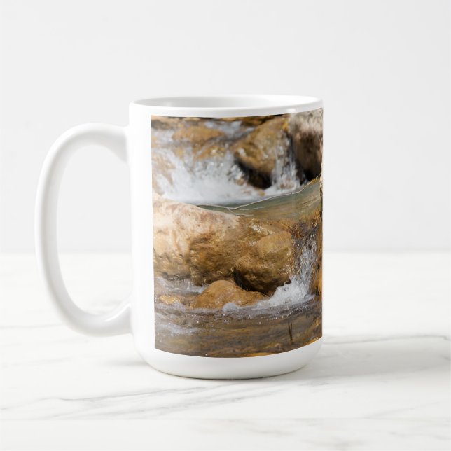 Caneca De Café Fluxo de tempestade em primavera (Esquerda)