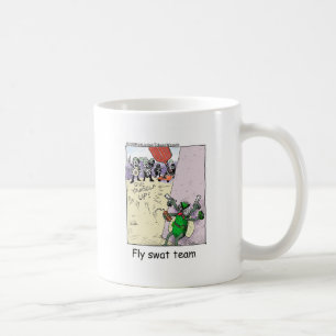 Caneca De Café Fly Swat Team Engraçado Presentes e Coleções da