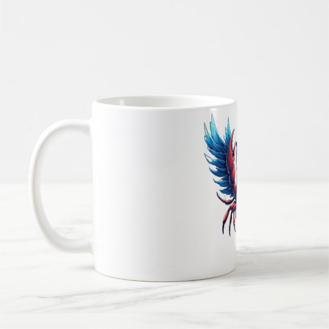 Caneca De Café Flying Crab (Esquerda)