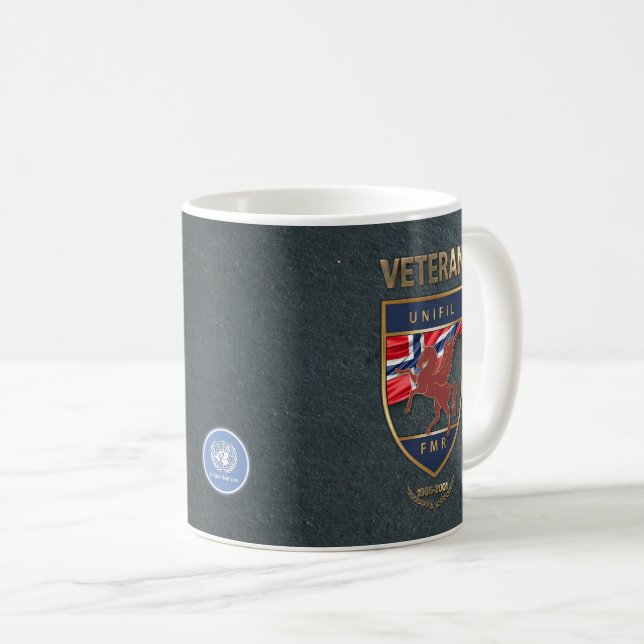 Caneca De Café FMR 40th Anniversary | Norwegian Contingent (Frente Esquerda)