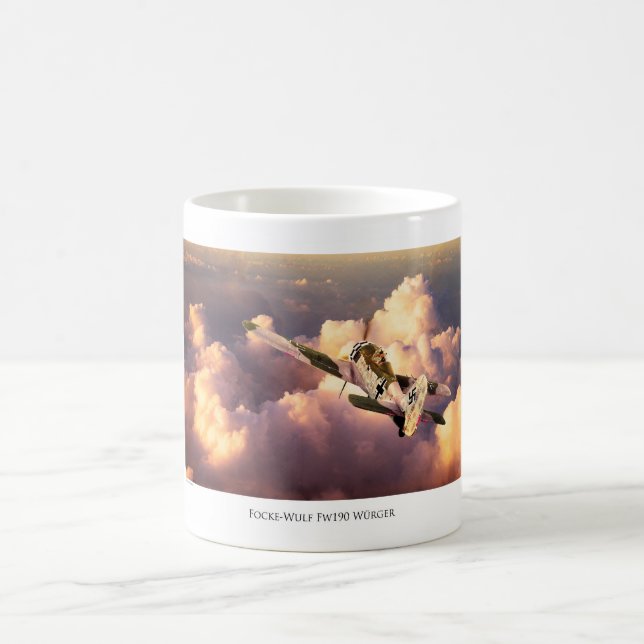 Caneca De Café Focke-Wulf Fw 190 Würger (Centro)