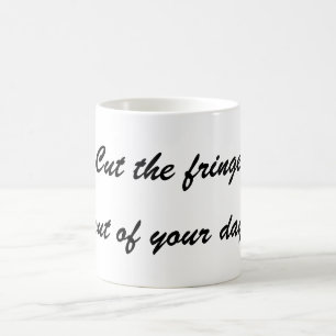 Caneca De Café Foco - corte a borda do dia