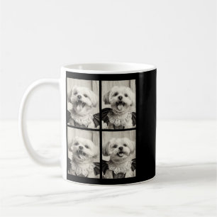 Caneca De Café Fofinho Vampiro Maltês Y Roupa de Halloween de Cac