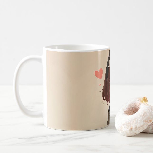 Caneca De Café fofo (Com Donut)