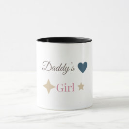 Caneca de Café Fofo de Menina do Papai – Doce Pres