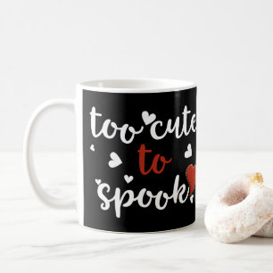 Caneca De Café fofo demais para assustar o halloween
