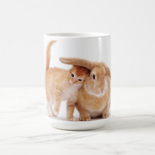 Caneca De Café fofo_engraçado_animais_8 coelhos coelhos coelhos 
