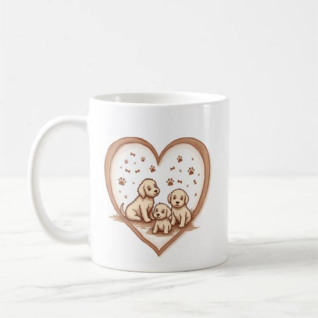 Caneca De Café fofofo amante (Esquerda)