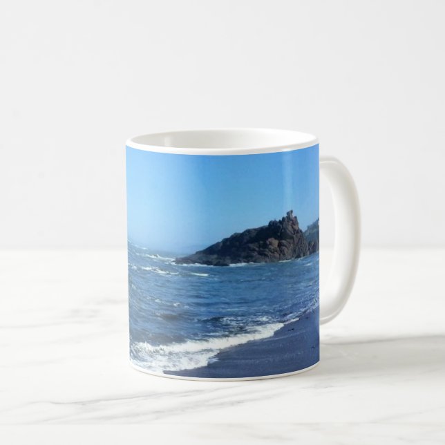 Caneca De Café Fogarty Creek, Oregon (Frente Esquerda)