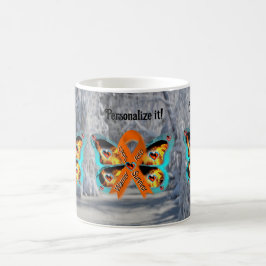 Caneca De Café Fogo da Borboleta Sobrevivente do Guerreiro CRPS R