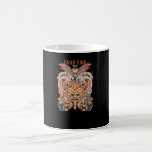 Caneca De Café Fogo Escuro