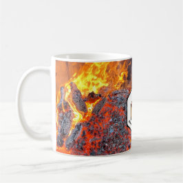 Caneca De Café Fogo faz Mug Biochar