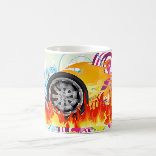 Caneca De Café Fogo, Liga (Centro)