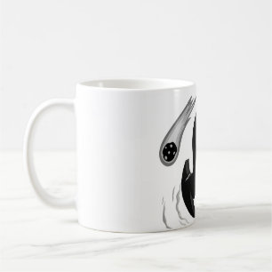 Caneca De Café fogo preto