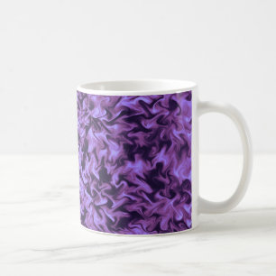 Caneca De Café Fogo Roxo
