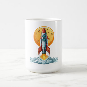 Caneca De Café foguete