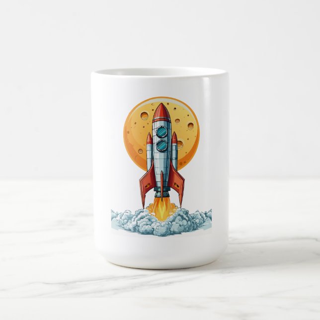 Caneca De Café foguete (Centro)