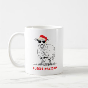 Caneca De Café Folece Navidad Shea em Óculos Solares