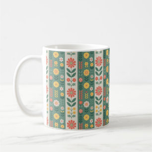 Caneca De Café Folga Padrões Padrões Coffee Mug