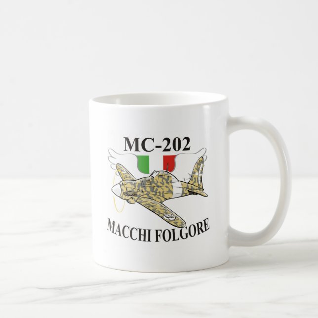 Caneca De Café folgore do macchi mc-200 (Direita)
