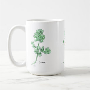 Caneca De Café Folha de Aipo