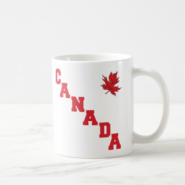 Caneca De Café Folha de bordo Canadá (Direita)