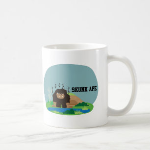 Caneca De Café Folha de Cartoon Cole