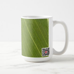 Caneca De Café Folha de Palmeira