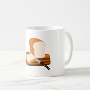 Caneca De Café Folha de pão