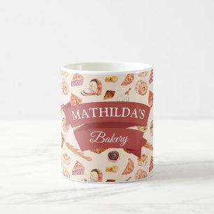 Caneca De Café Folha personalizada e elegante
