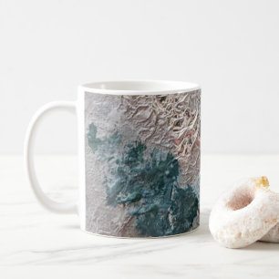 Caneca De Café Folha pintada