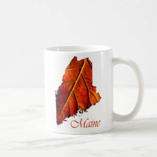 Caneca De Café Folhagem de Maine Fall Foliage Foliage Foliage Fot