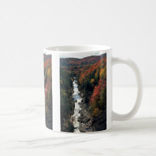 Caneca De Café Folhagem de outono no desfiladeiro de Queechee,