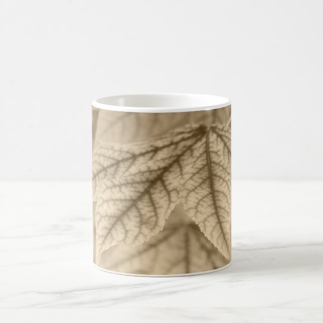 Caneca De Café Folhas de Bordo (Centro)