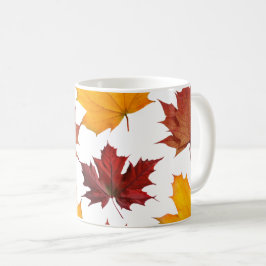 Caneca De Café Folhas de outono