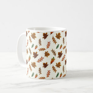 Caneca De Café Folhas de outono, Impressão de outono