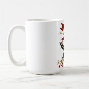 Caneca de Café Folhas de Outono Presente Respiraçã