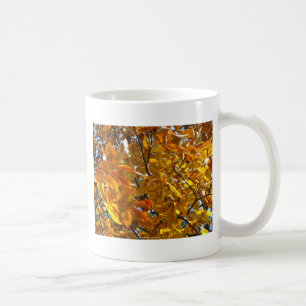 Caneca De Café Folhas de Outono Presentes de Roupas Colecionáveis