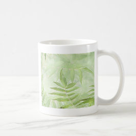 Caneca De Café Folhas de Spirea - Arte Digital
