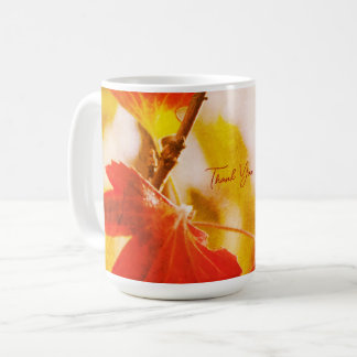 Caneca De Café Folhas Românticas Boho – Fantasia Botânica de Agra