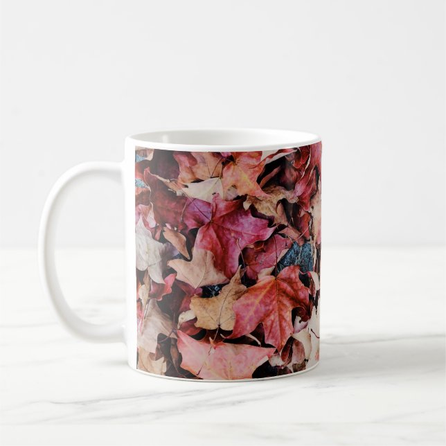Caneca De Café Folhas secas (Esquerda)