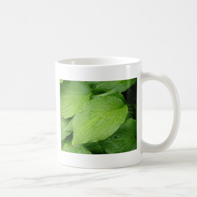 Caneca De Café Folhas verdes (Direita)