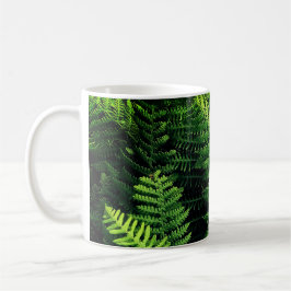 Caneca De Café Folhas verdes