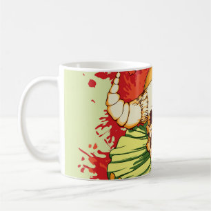 Caneca De Café Folheto de Halloween: tema do palhaço diabólico