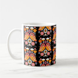 Caneca De Café Folk Art Owl